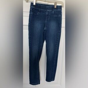 Lincoln Outfitters Girls Medium (7-8) straight leg pull on jeans
